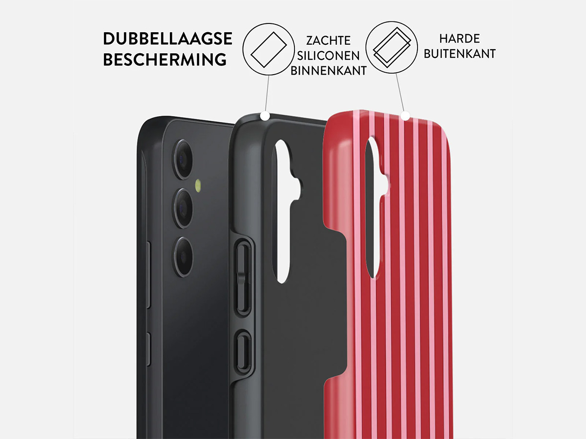 Burga Tough Case Strawberry Jam - Samsung Galaxy A35 Hoesje