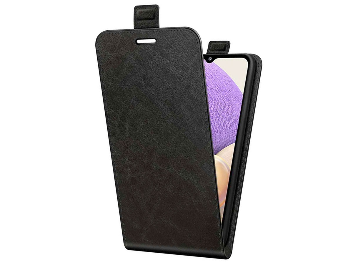 Just in Case Flip Case Zwart - Samsung Galaxy A53 hoesje