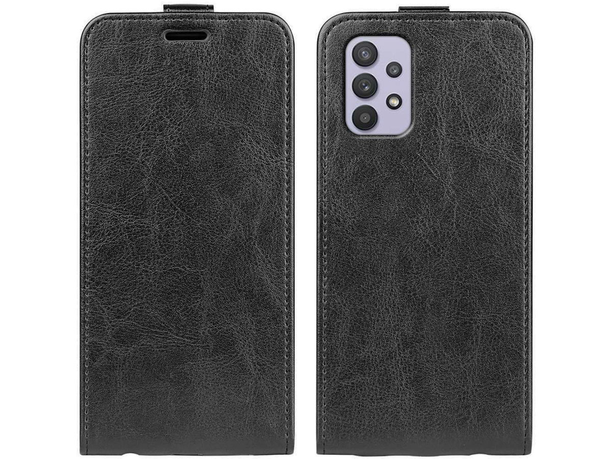 Just in Case Flip Case Zwart - Samsung Galaxy A53 hoesje