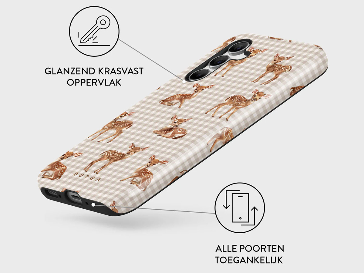 Burga Tough Case Bambi - Samsung Galaxy A55 Hoesje