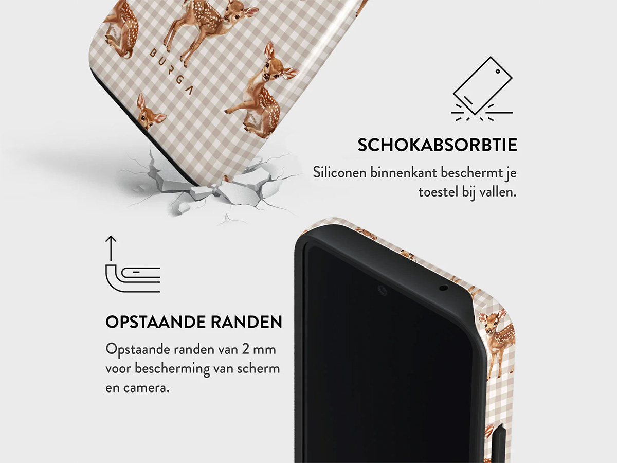 Burga Tough Case Bambi - Samsung Galaxy A55 Hoesje