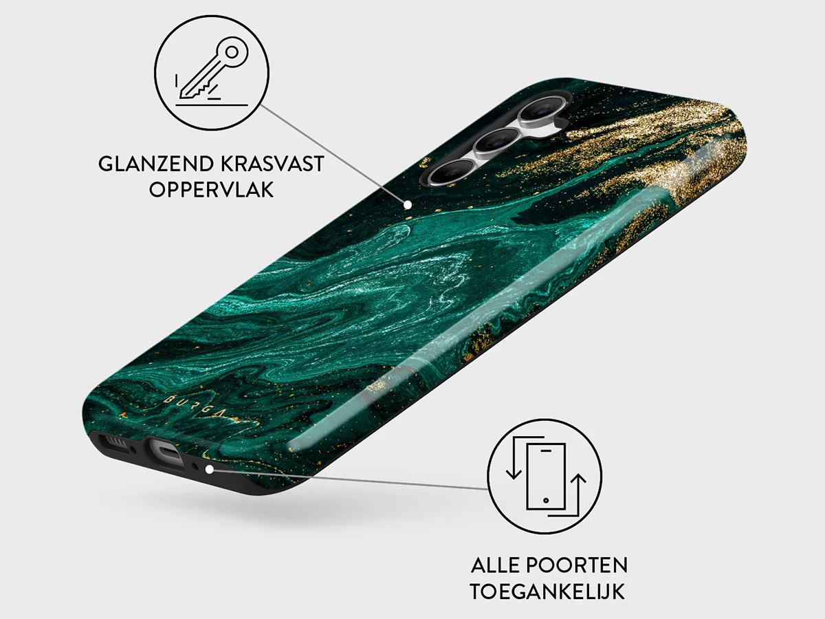 Burga Tough Case Emerald Pool - Samsung Galaxy A55 Hoesje
