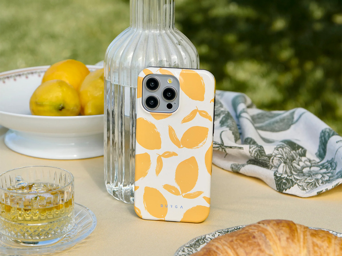 Burga Tough Case Lemon Tart - Samsung Galaxy A55 Hoesje