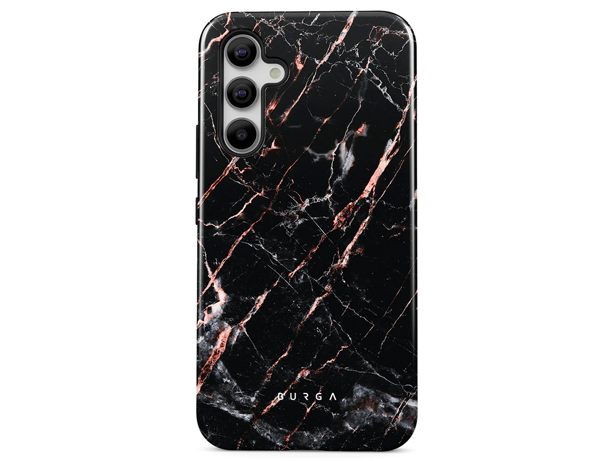 Burga Tough Case Rose Gold Marble - Samsung Galaxy A55 Hoesje