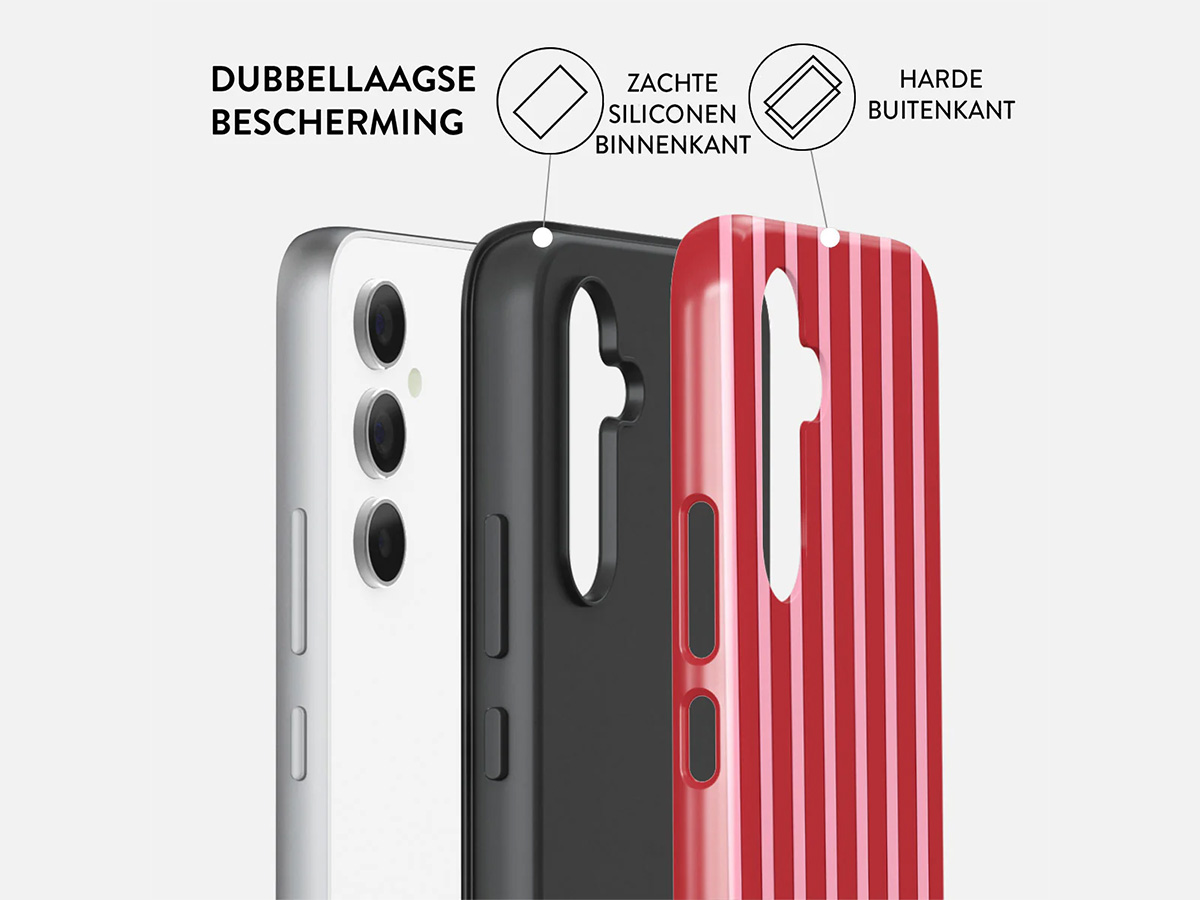 Burga Tough Case Strawberry Jam - Samsung Galaxy A55 Hoesje