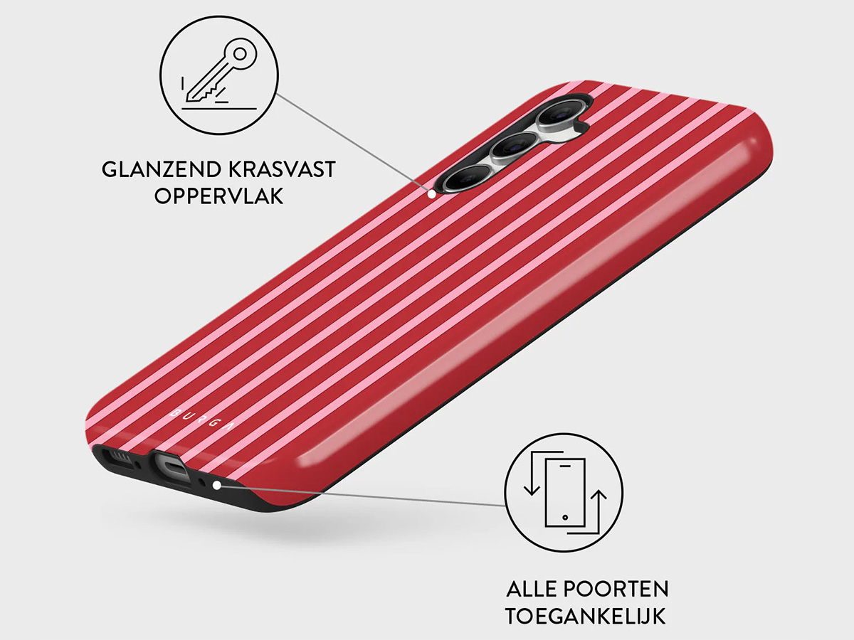 Burga Tough Case Strawberry Jam - Samsung Galaxy A55 Hoesje