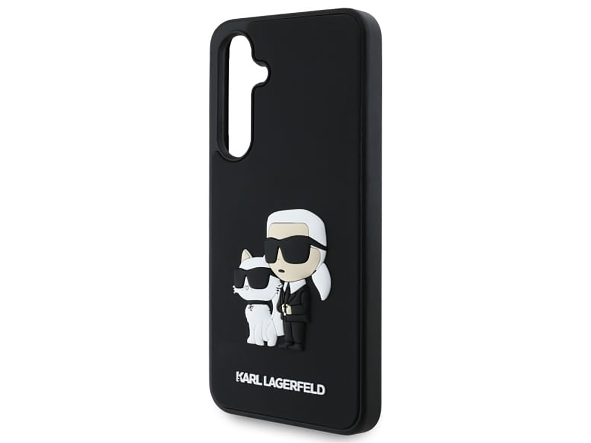 Karl Lagerfeld 3D Ikonik Duo Case - Samsung Galaxy S24 FE hoesje