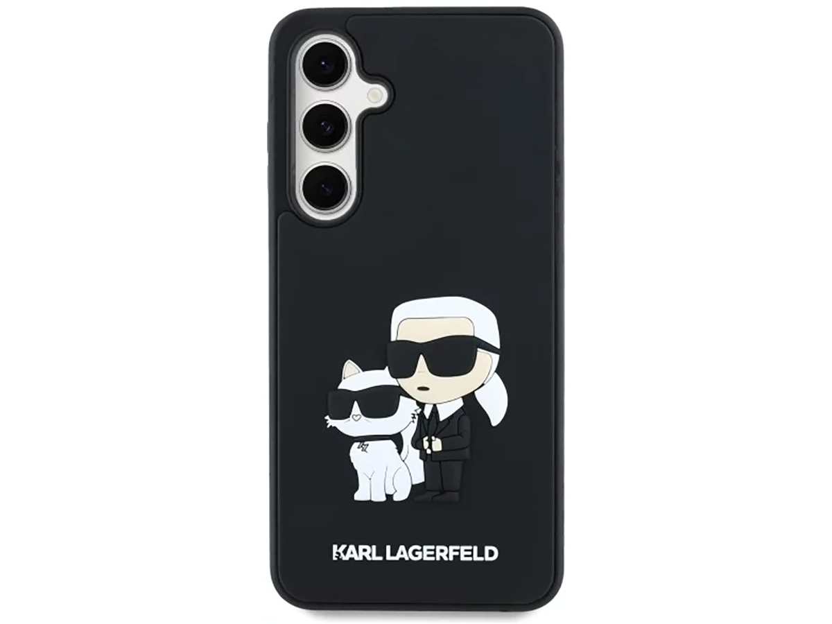 Karl Lagerfeld 3D Ikonik Duo Case - Samsung Galaxy S24 FE hoesje