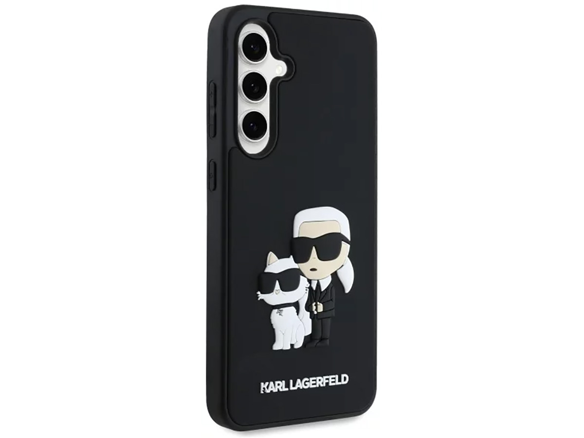 Karl Lagerfeld 3D Ikonik Duo Case - Samsung Galaxy S24 FE hoesje