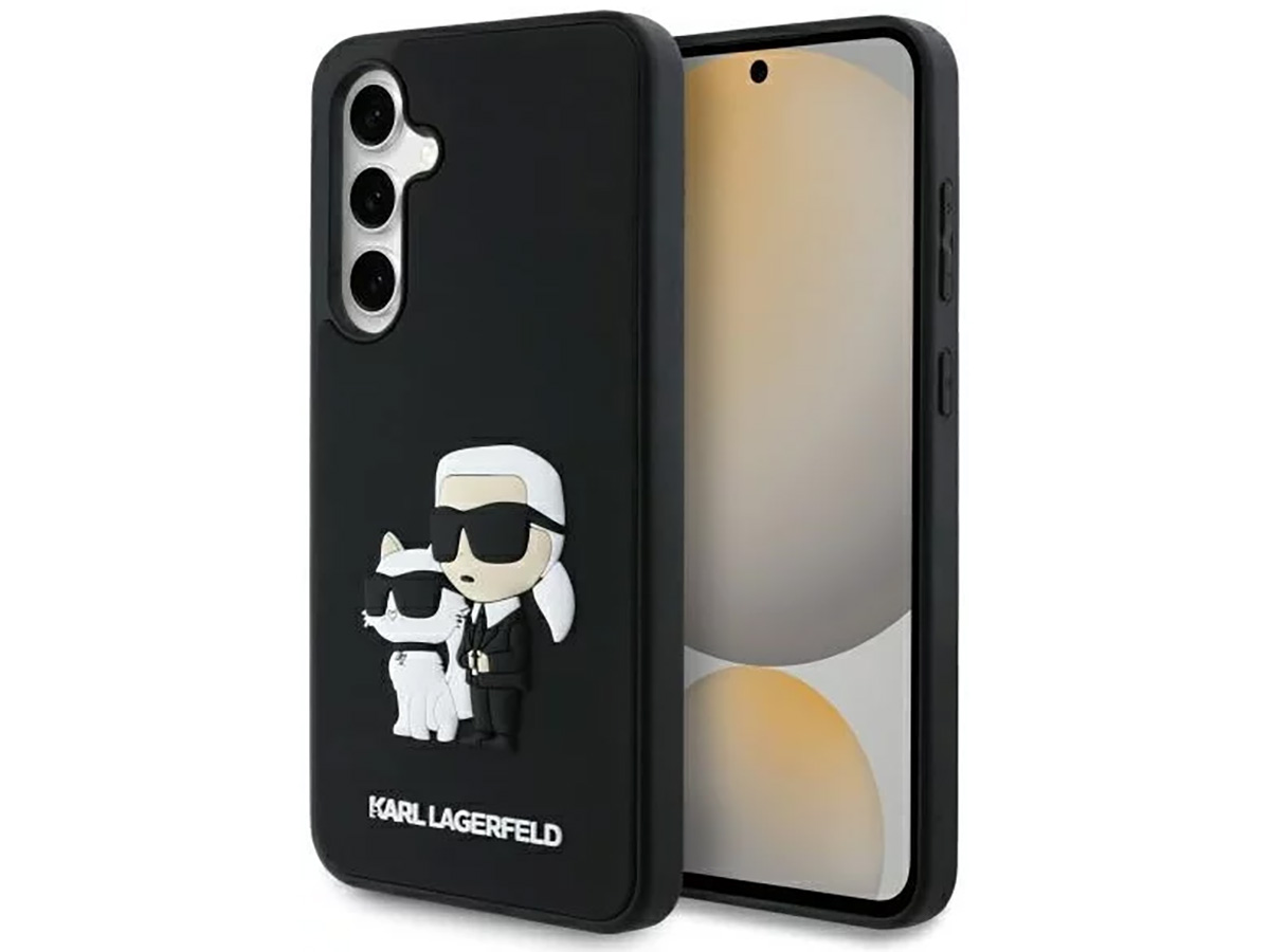 Karl Lagerfeld 3D Ikonik Duo Case - Samsung Galaxy S24 FE hoesje