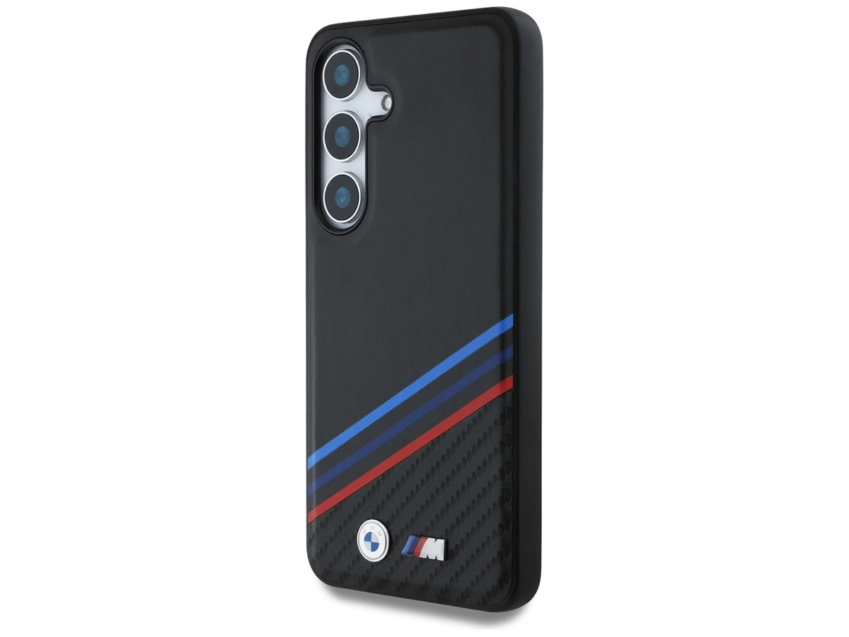 BMW M Carbon Tricolor MagSafe Case - Samsung Galaxy S25 hoesje