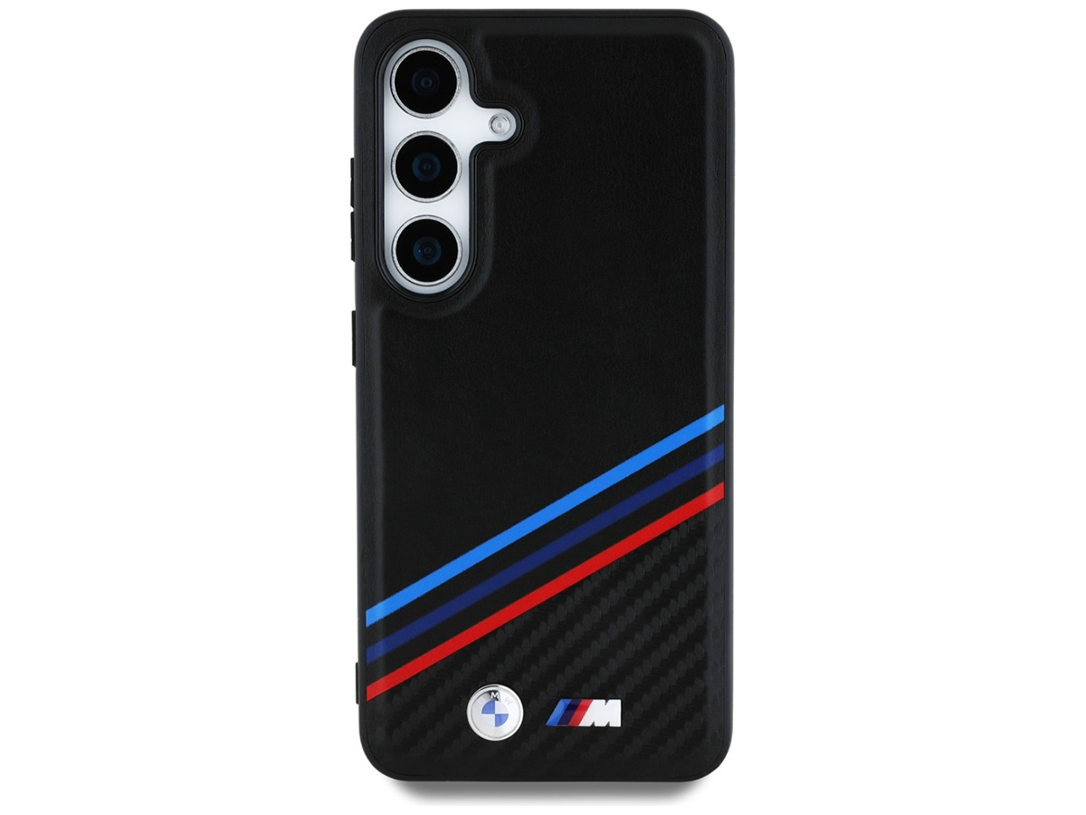 BMW M Carbon Tricolor MagSafe Case - Samsung Galaxy S25 hoesje