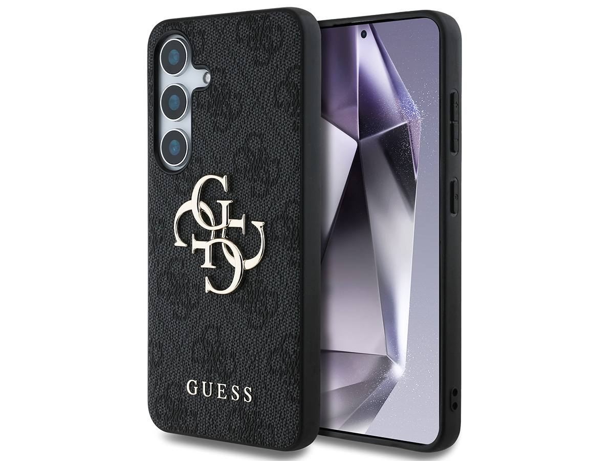 Guess Big 4G Monogram Case Grijs - Samsung Galaxy S25 hoesje