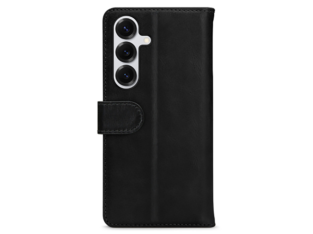 Mobilize Leather Wallet Zwart - Samsung Galaxy S25+ Hoesje Leer