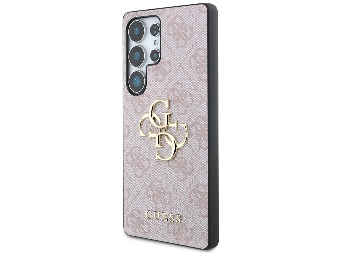 Guess Big 4G Monogram Case Roze - Samsung Galaxy S25 Ultra hoesje