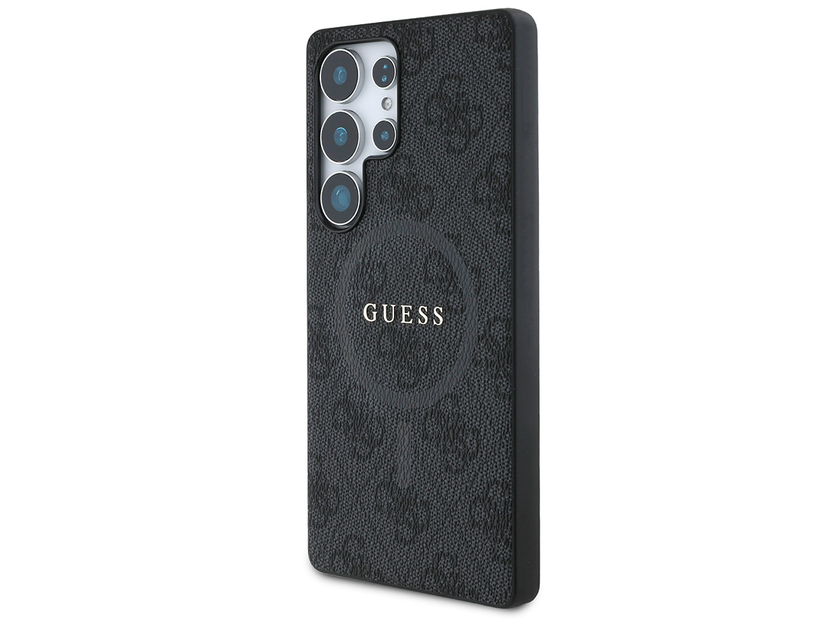 Guess Monogram MagSafe Case Grijs - Samsung Galaxy S25 Ultra hoesje