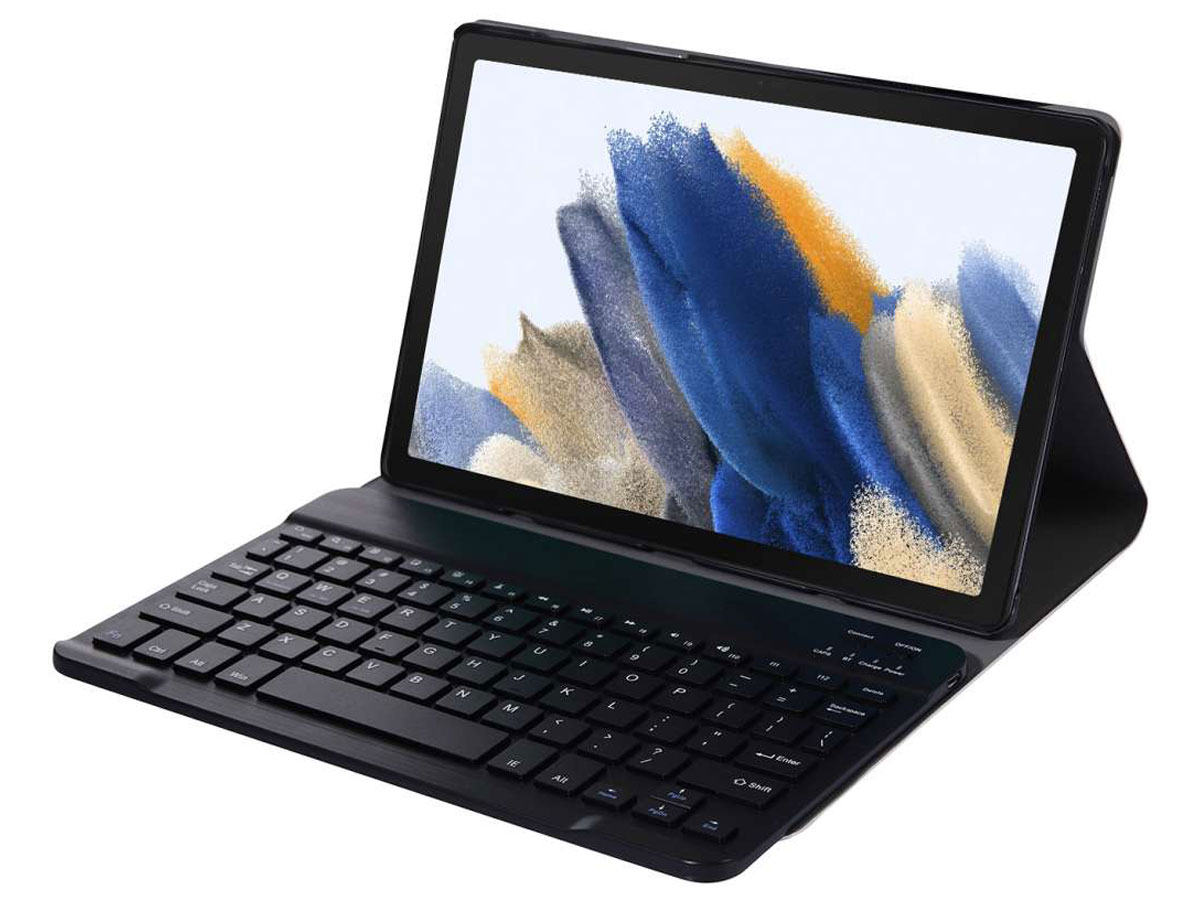 Productief Discipline over het algemeen Keyboard Case Toetsenbord Hoesje Samsung Galaxy Tab A8