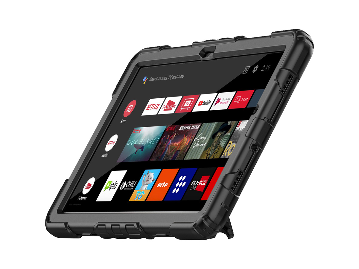 Airstrap Rugged Case - Samsung Galaxy Tab A9+ Hoes met Handvat