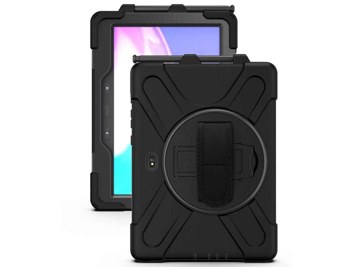 Airstrap Rugged Case - Samsung Galaxy Tab Active4 Pro Hoes met Handvat