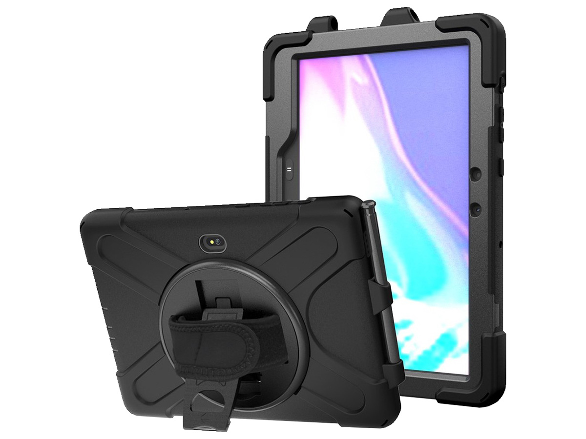 Airstrap Rugged Case - Samsung Galaxy Tab Active4 Pro Hoes met Handvat