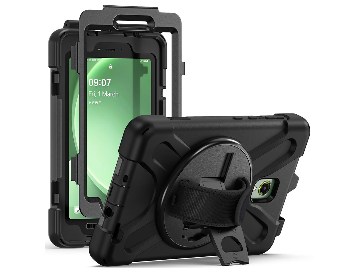 Airstrap Rugged Case - Samsung Galaxy Tab Active5 Hoes met Handvat