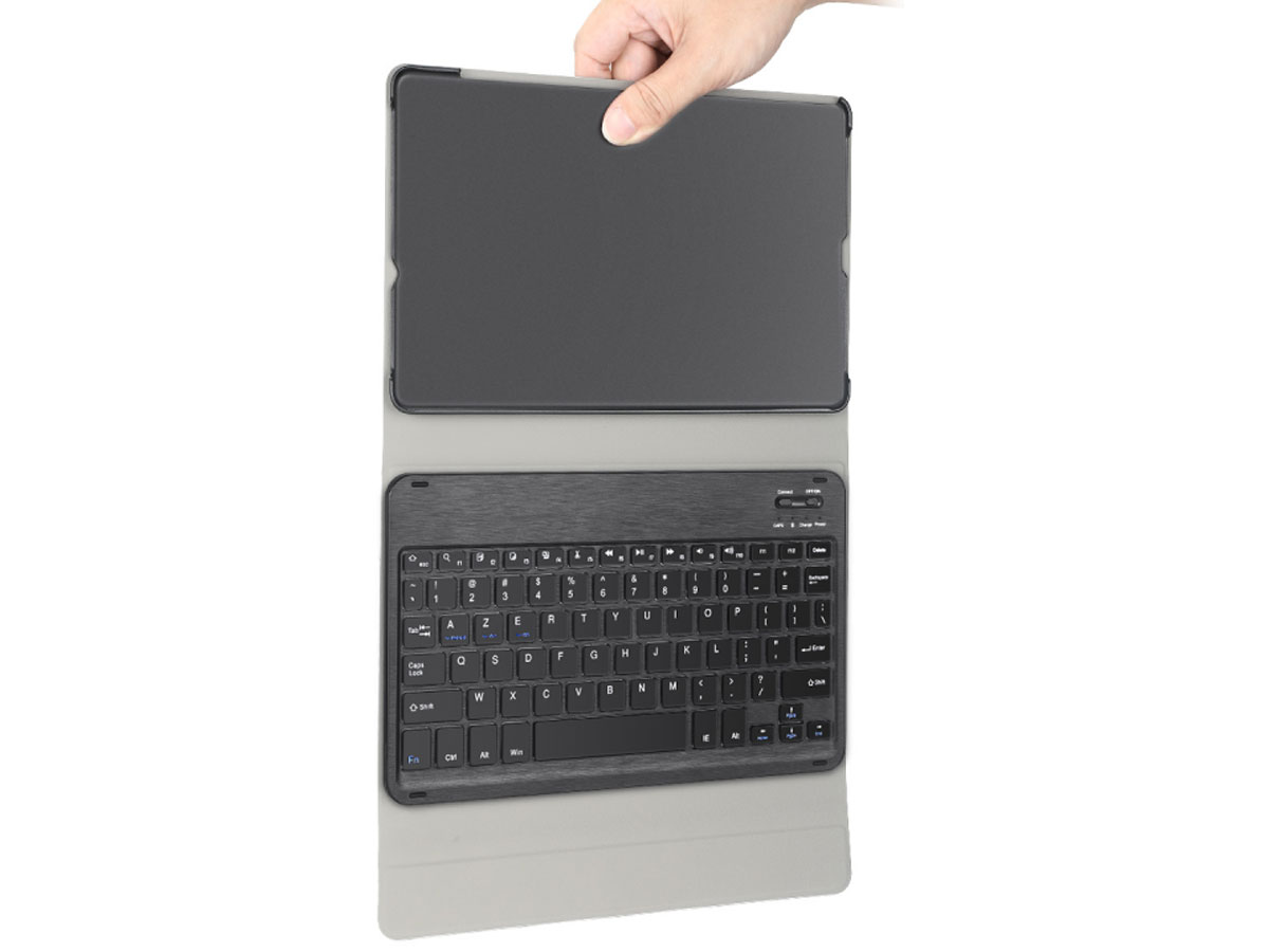 schoorsteen In werkelijkheid Stof Keyboard Case AZERTY Toetsenbord Galaxy Tab S6 Lite