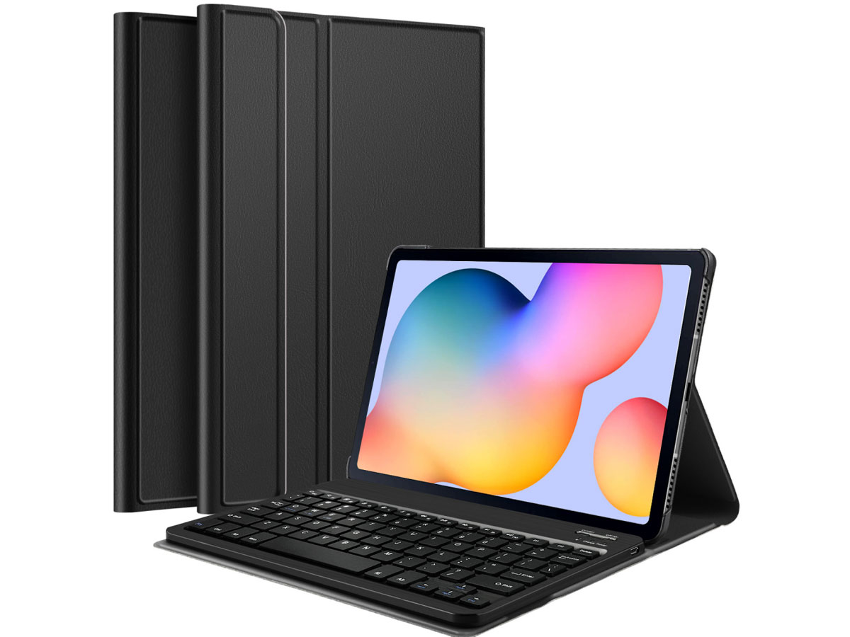 beest voor Geletterdheid Keyboard Case QWERTY Toetsenbord Galaxy Tab S6 Lite