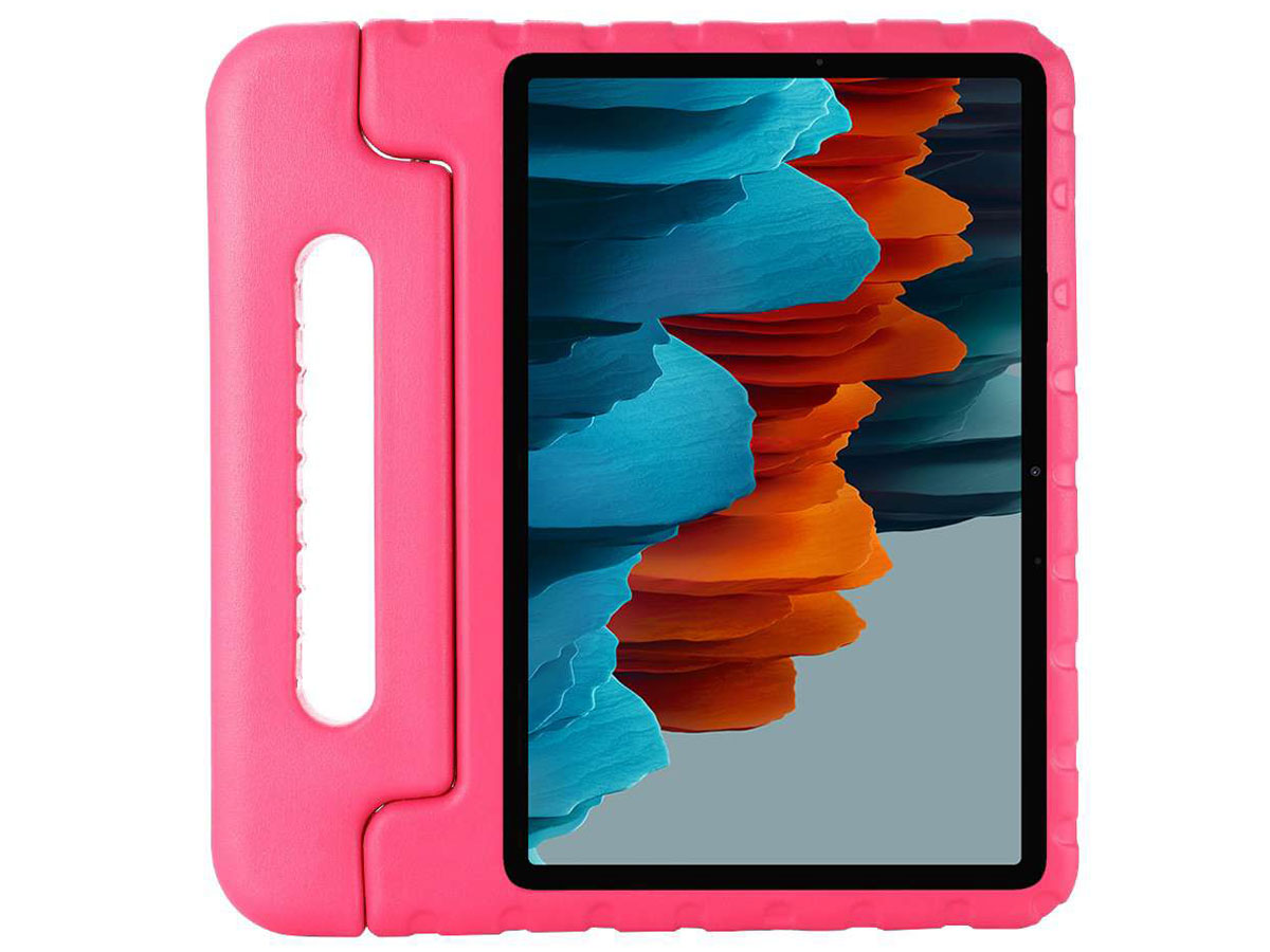 Reizen lawaai Haiku Samsung Galaxy Tab S7 Hoesje Kinderen Kids Case Roze