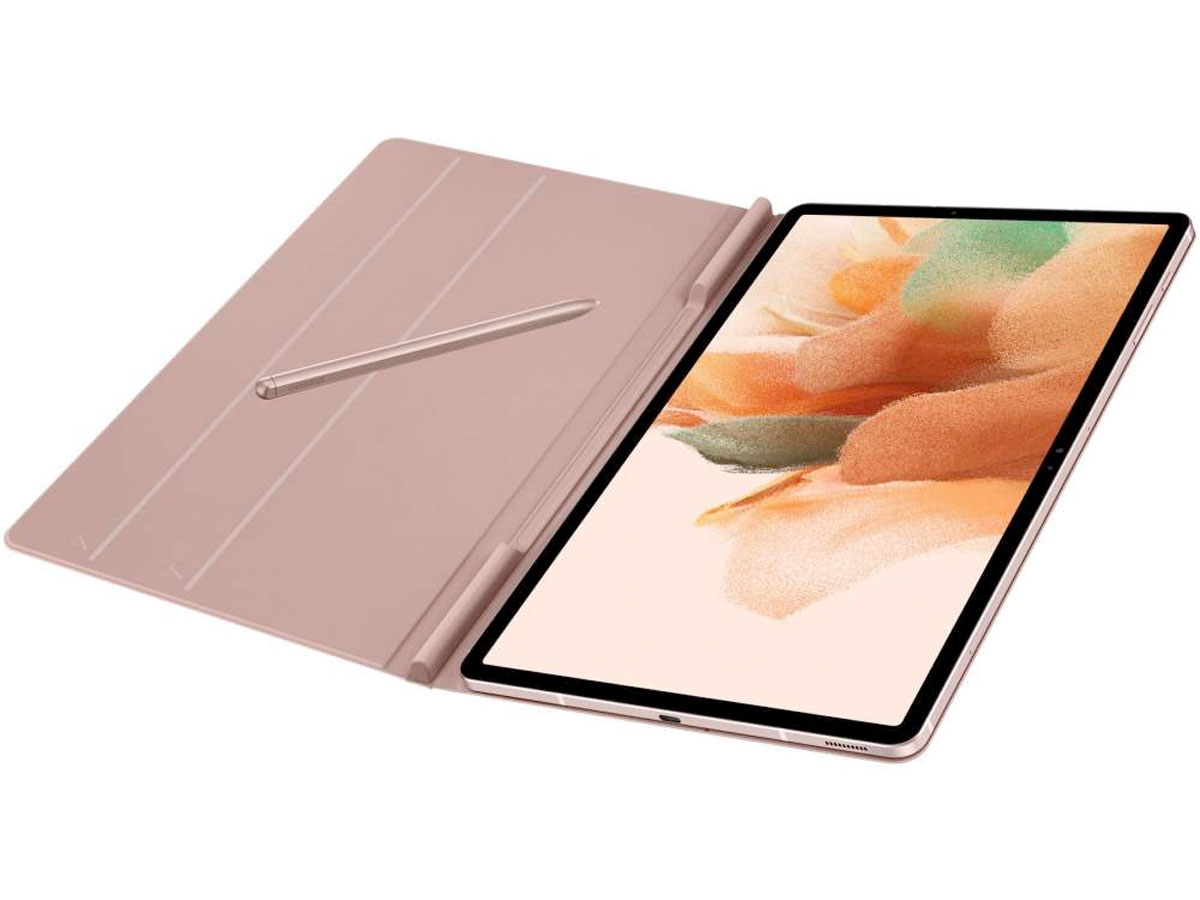 Koninklijke familie Brutaal Publicatie Samsung Galaxy Tab S8+/S7+/S7 FE Book Cover Hoes Roze