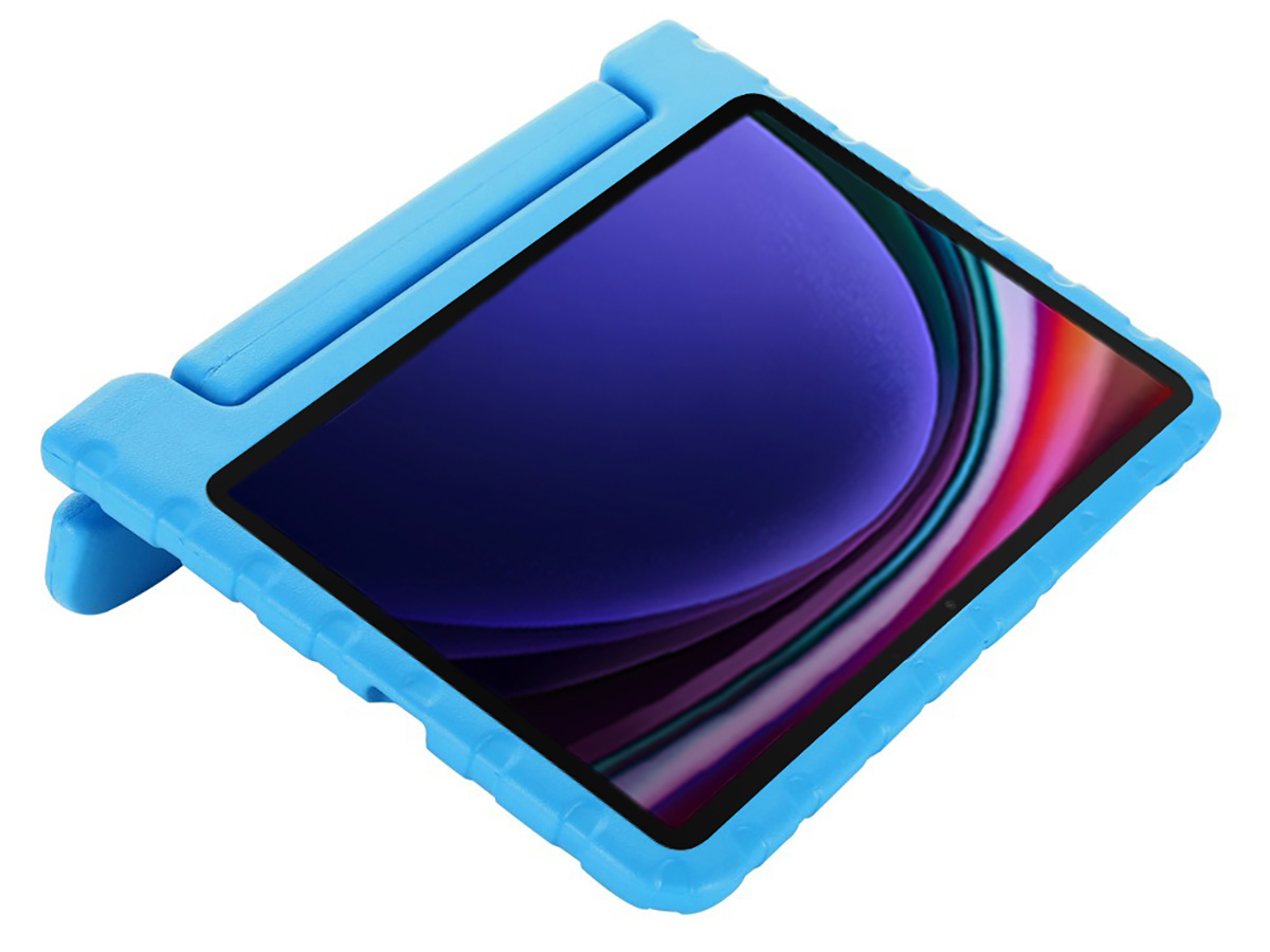 Kinderhoes Kids Case Blauw - Kinder Samsung Galaxy Tab S9 / S9 FE Hoesje
