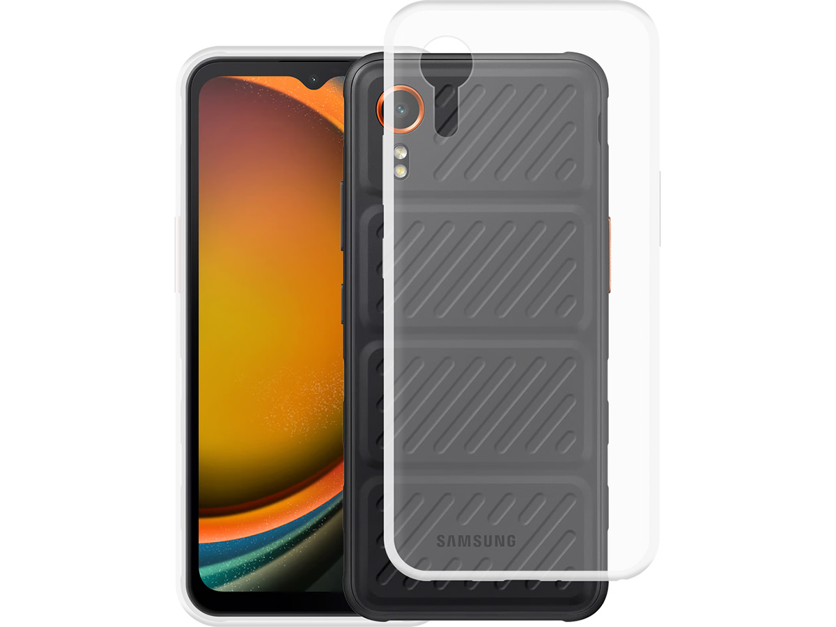 Just in Case TPU Case Doorzichtig - Samsung Galaxy Xcover7 hoesje