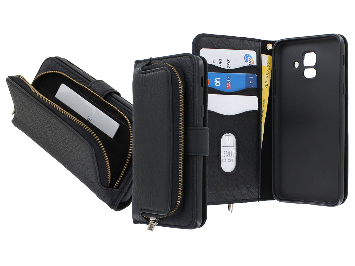 Belangrijk nieuws emulsie Ongepast Pocket Wallet Bookcase | Samsung Galaxy A6 2018 hoesje