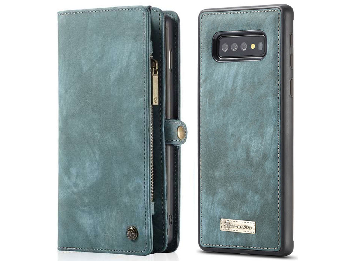 Bedenk Demon maandelijks CaseMe Samsung Galaxy S10 Hoesje Portemonnee Case Blauw