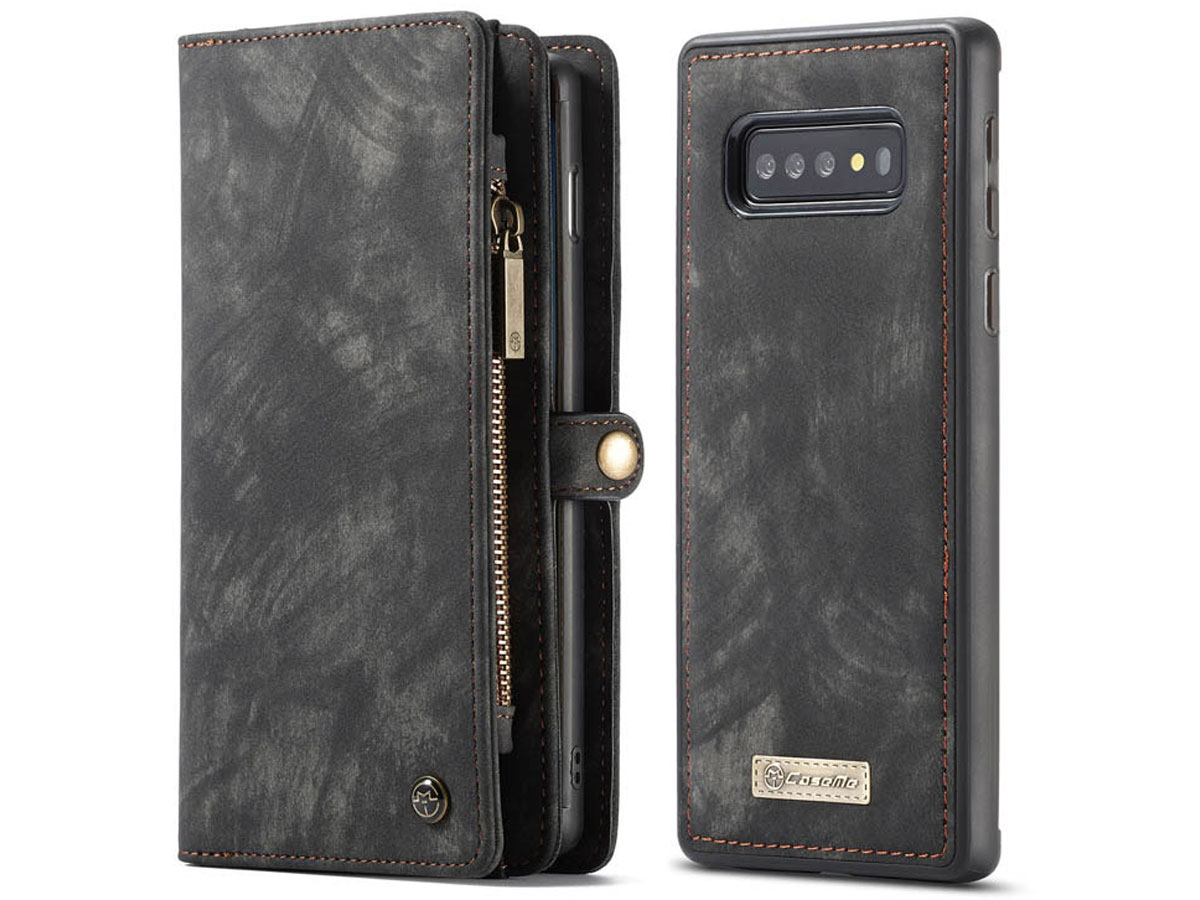 Compliment Verrast zijn vaak CaseMe Samsung Galaxy S10 Hoesje Portemonnee Case Zwart