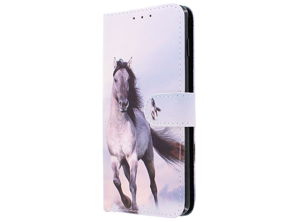 Paarden Bookcase - Samsung Galaxy S10+ hoesje