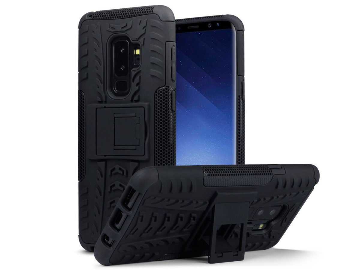 Rugged Dual-Layer Case - Samsung Galaxy S9+ hoesje