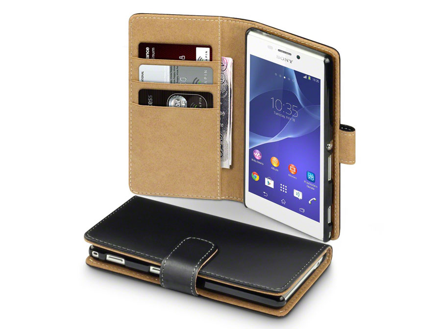 weer Krijger Slink CaseBoutique Wallet Case - Sony Xperia M2 Hoesje
