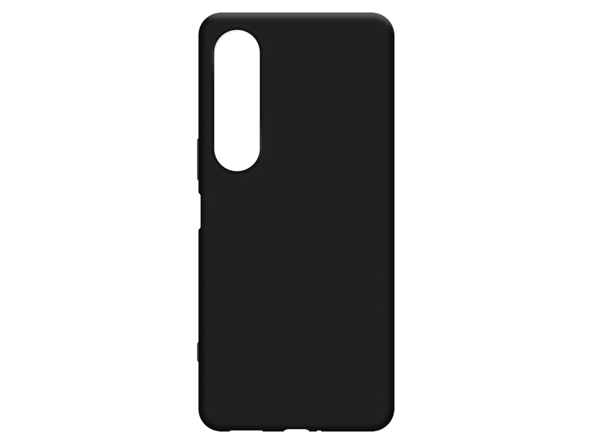 Just in Case TPU Case Zwart - Sony Xperia 1 VI hoesje