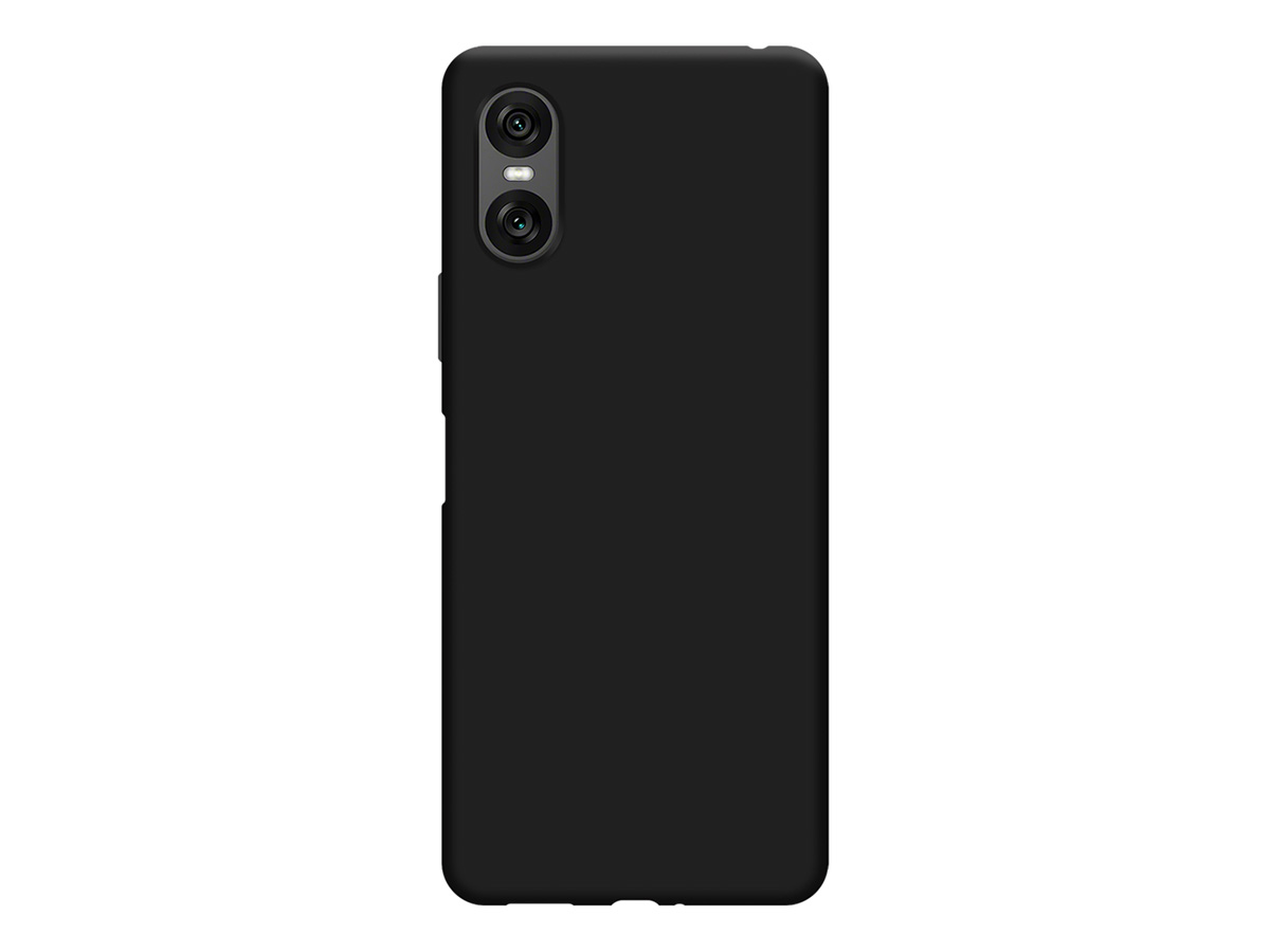 Just in Case TPU Case Zwart - Sony Xperia 10 VI hoesje