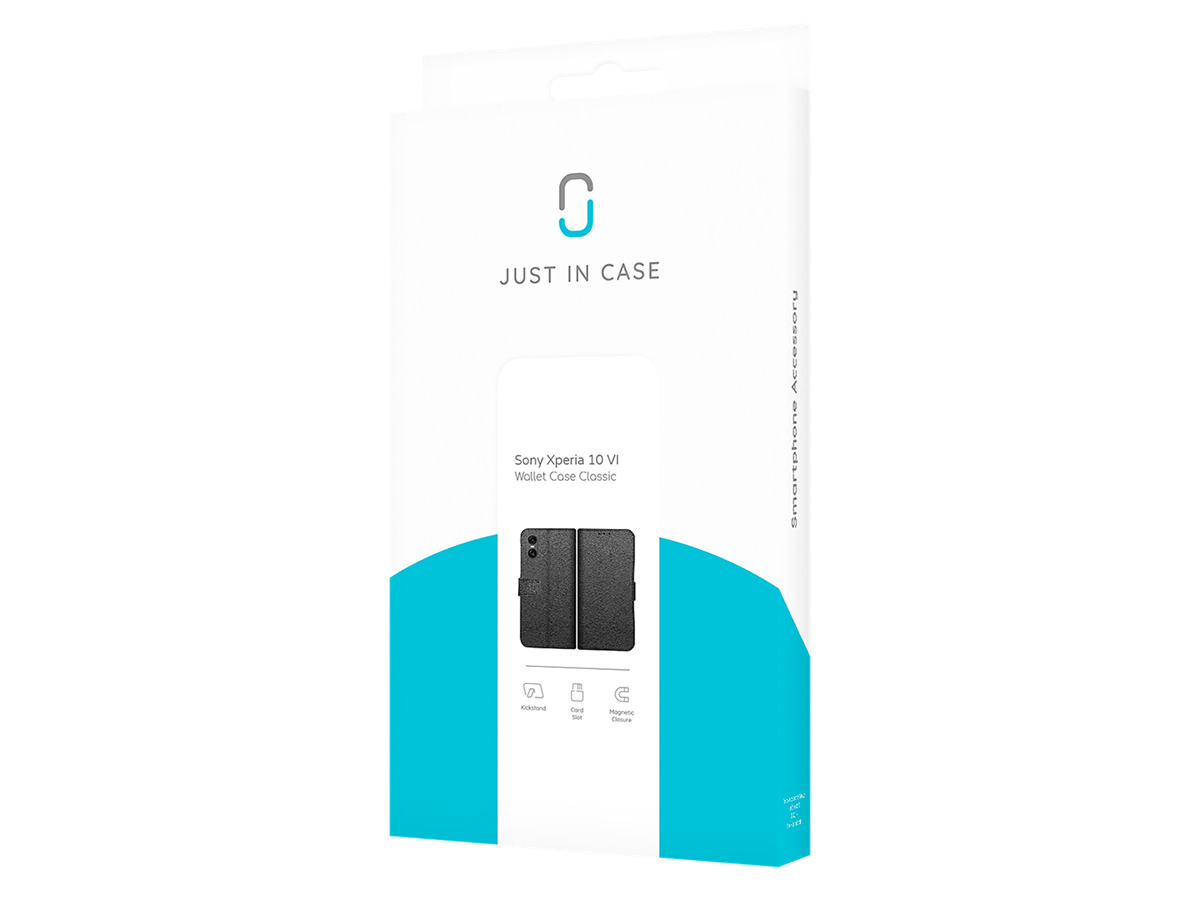 Just in Case Classic Card Wallet - Sony Xperia 10 VI hoesje