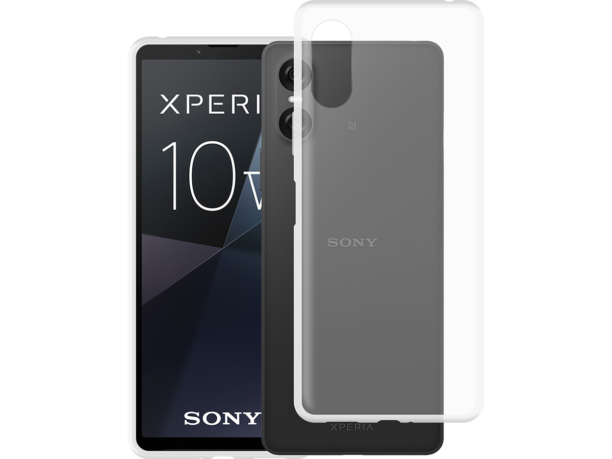 Just in Case TPU Case Doorzichtig - Sony Xperia 10 VI hoesje