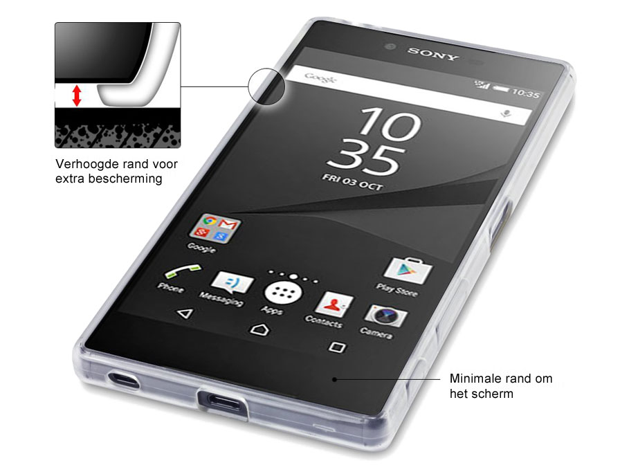 Doorzichtige Case | Sony Xperia Premium hoesje