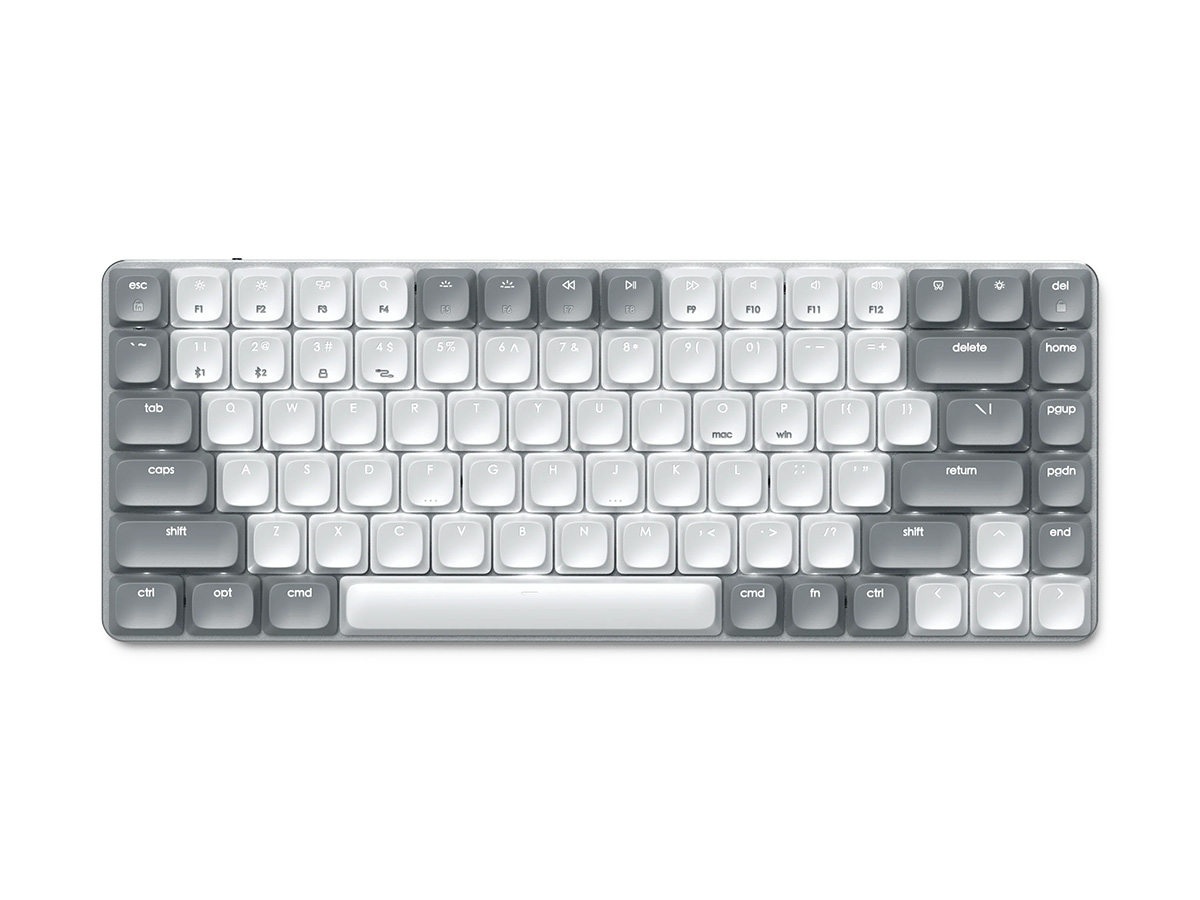 Satechi SM1 Slim Mechanical Backlit Bluetooth Keyboard - Light