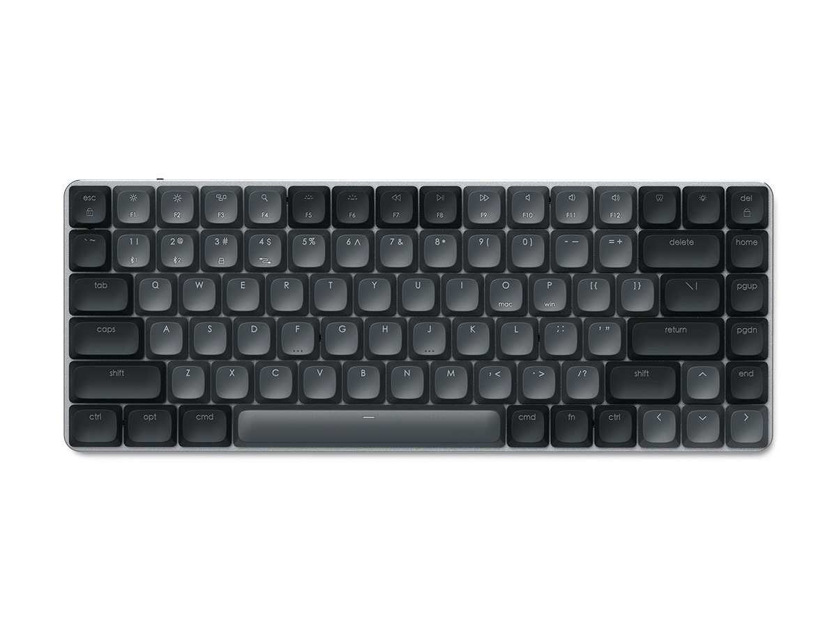 Satechi SM1 Slim Mechanical Backlit Bluetooth Keyboard - Dark