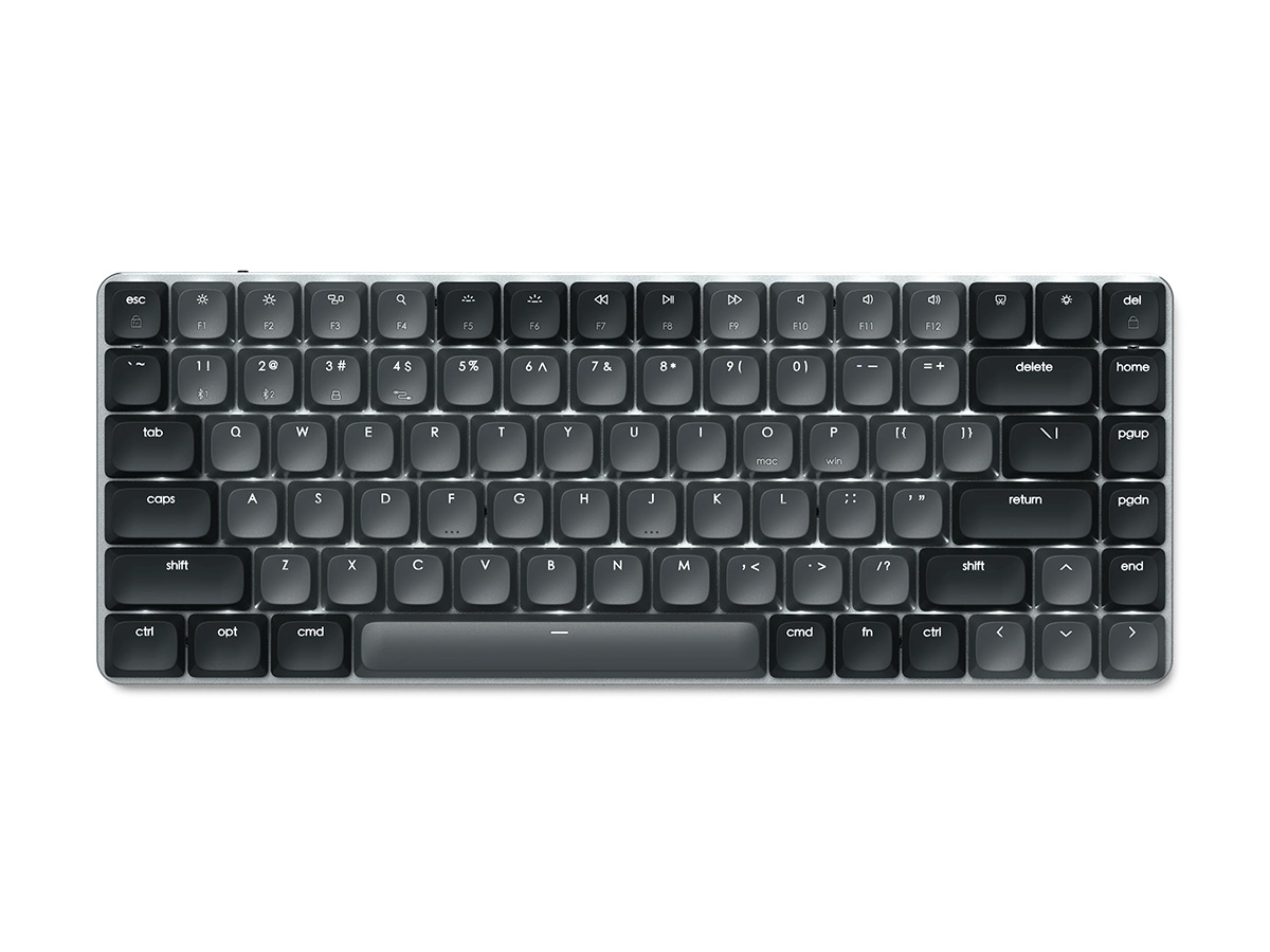 Satechi SM1 Slim Mechanical Backlit Bluetooth Keyboard - Dark