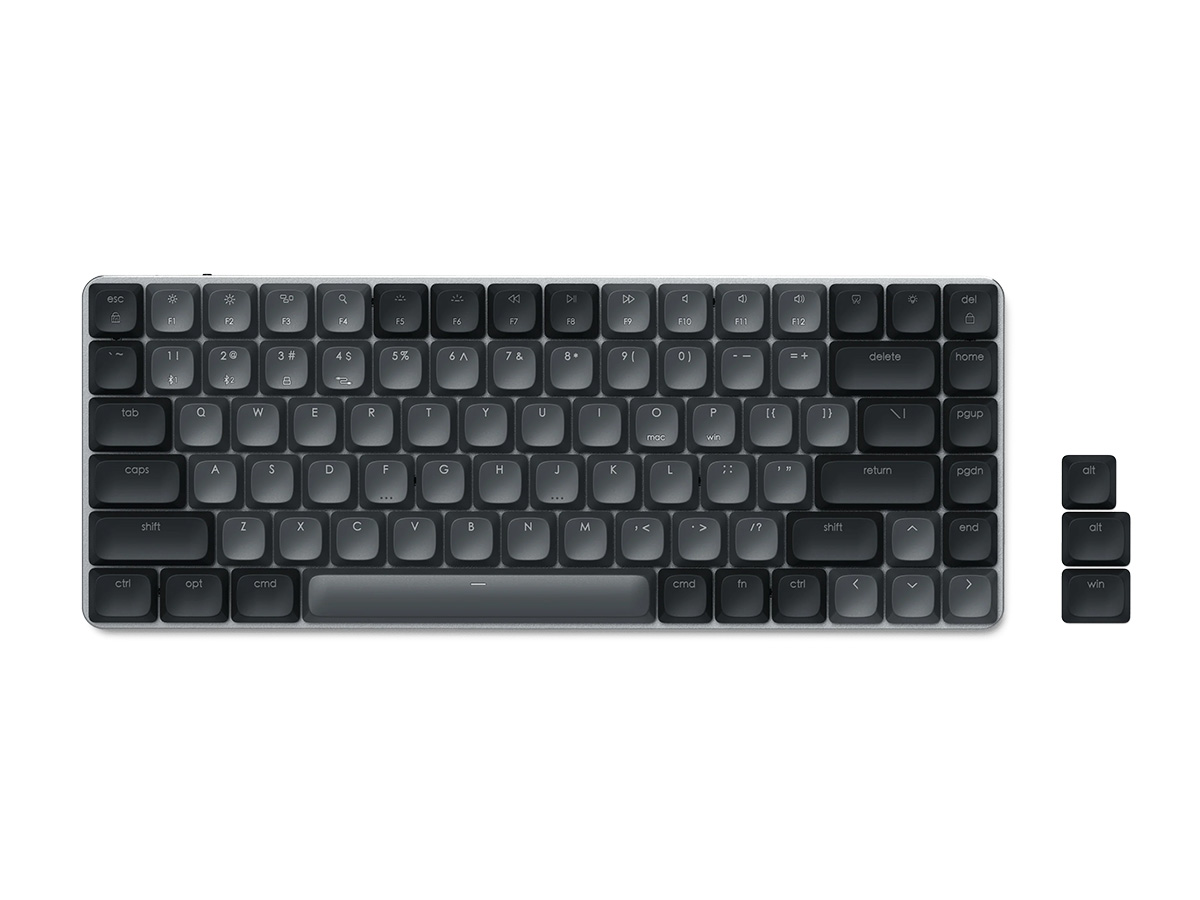 Satechi SM1 Slim Mechanical Backlit Bluetooth Keyboard - Dark