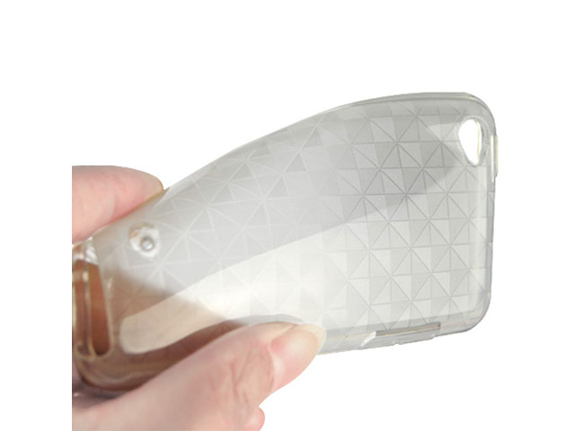 Polymer Hexagon TPU Case Hoesje voor iPod Touch 4G