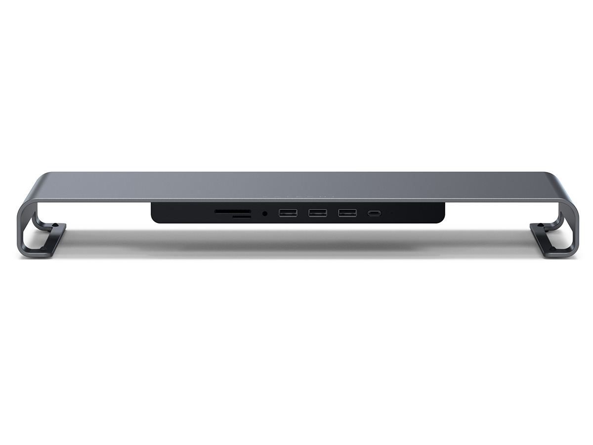 Satechi Aluminium Monitor Stand XL met USB Hub - Space Grey