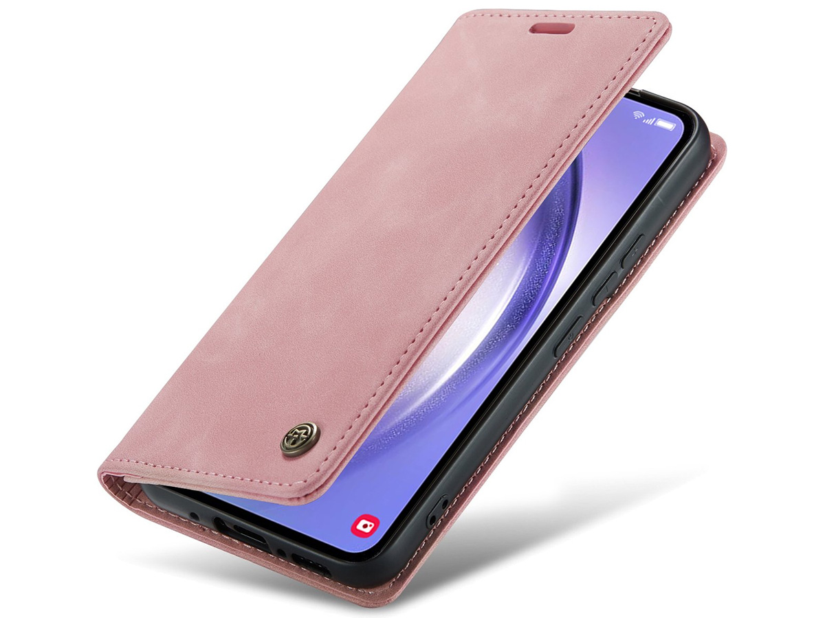 CaseMania Vintage Slim Bookcase Roze - Google Pixel 8 hoesje