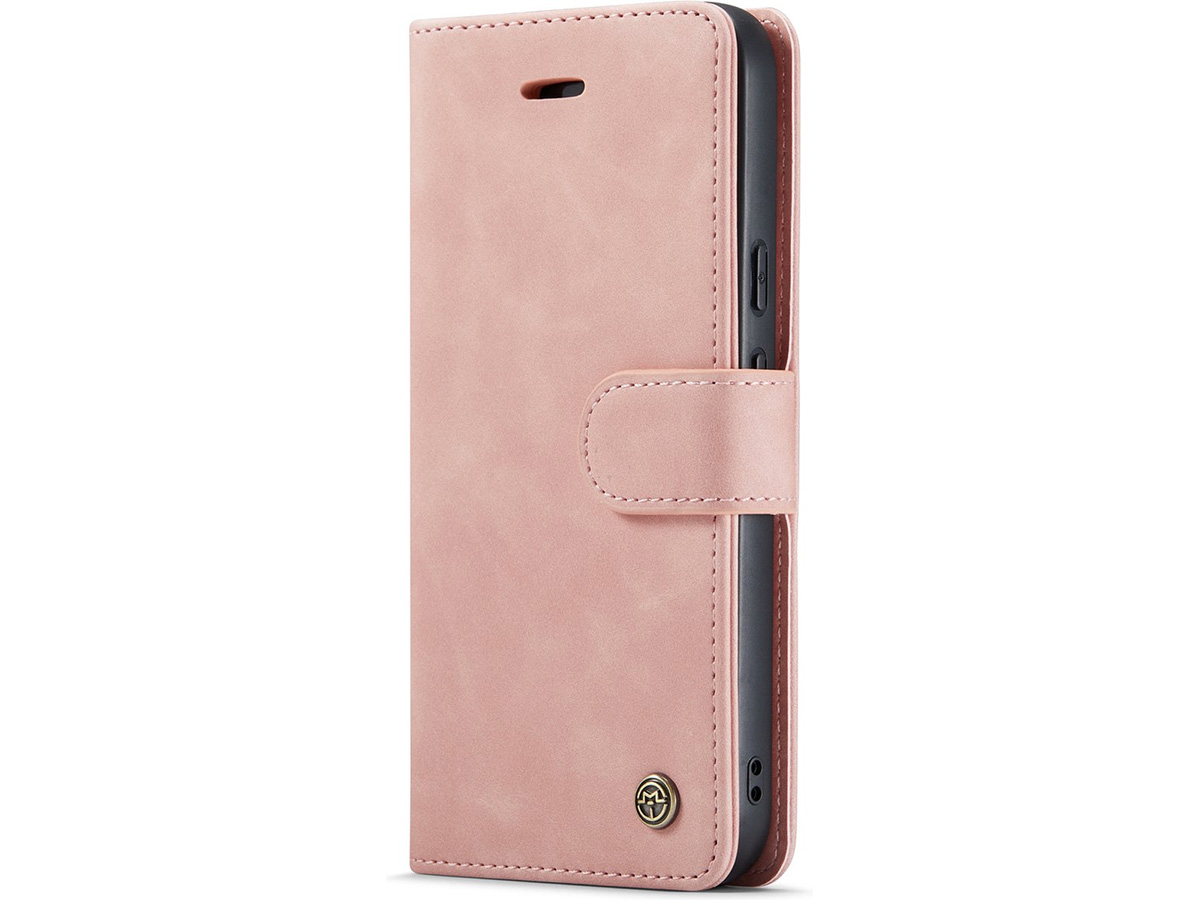 CaseMania 2in1 Magnetic Bookcase Roze - Google Pixel 9 Hoesje